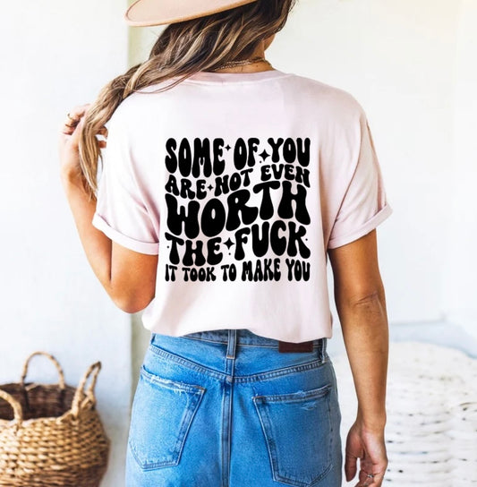 Some of you (front&back design)