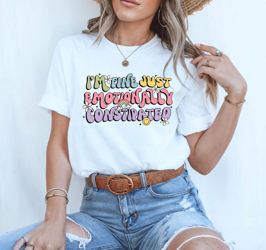 Emotionally constipated