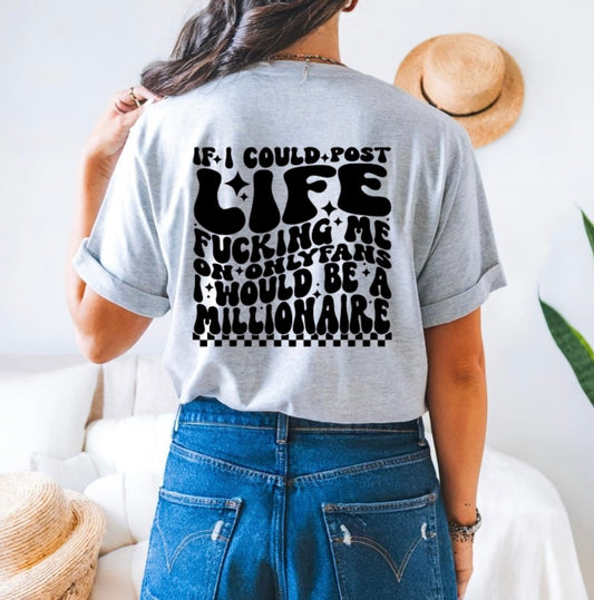 Millionaire (front&back design)