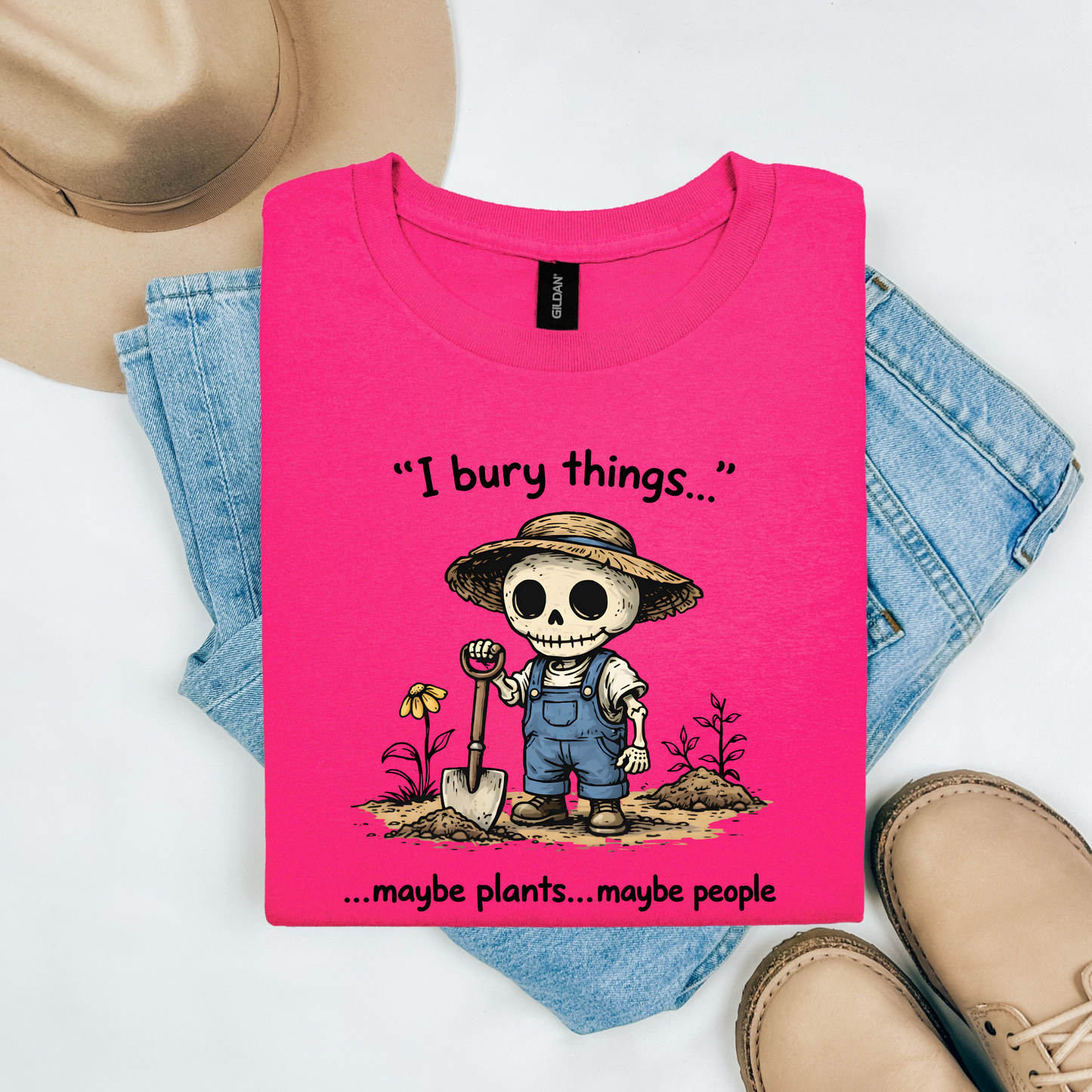 I bury things