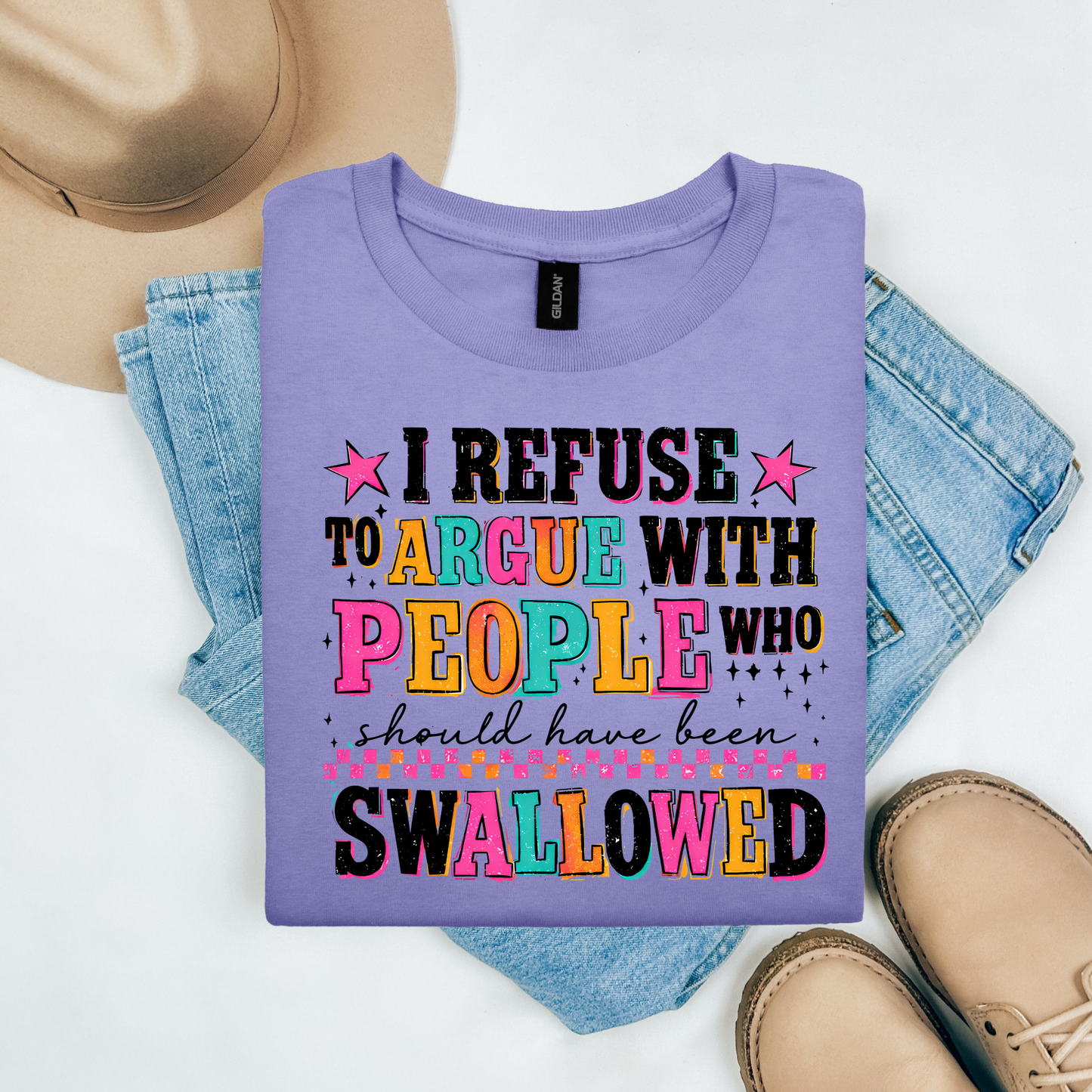 I refuse to