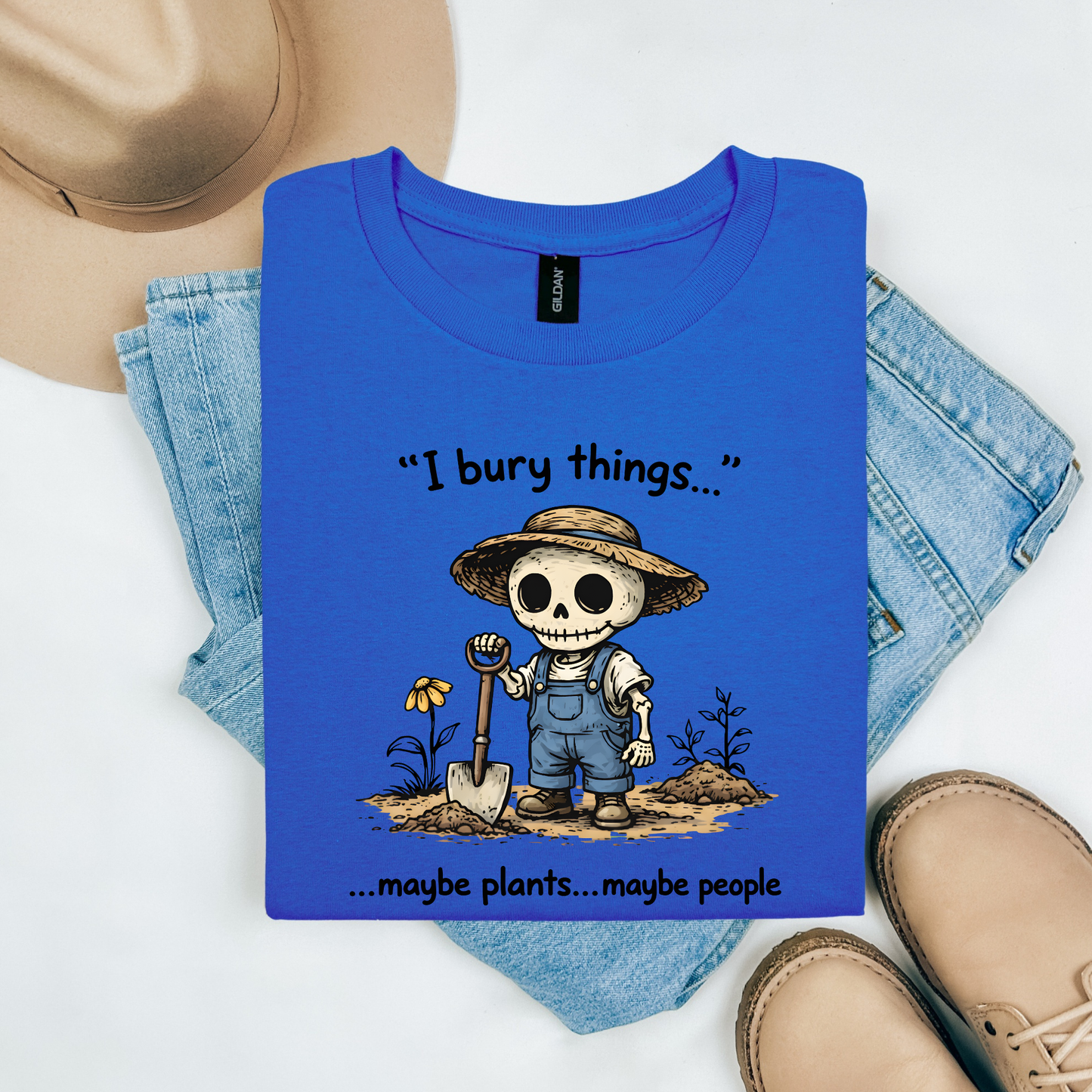 I bury things