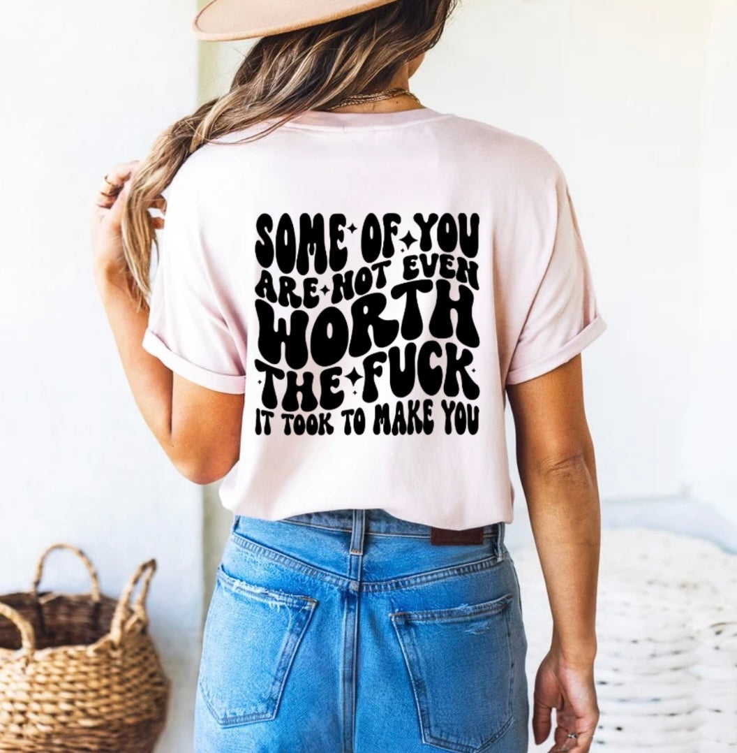 Some of you (front&back design)