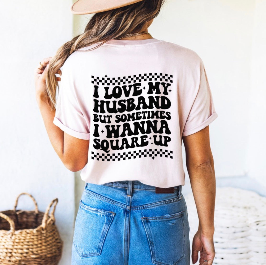 I love my husband (front&back design)
