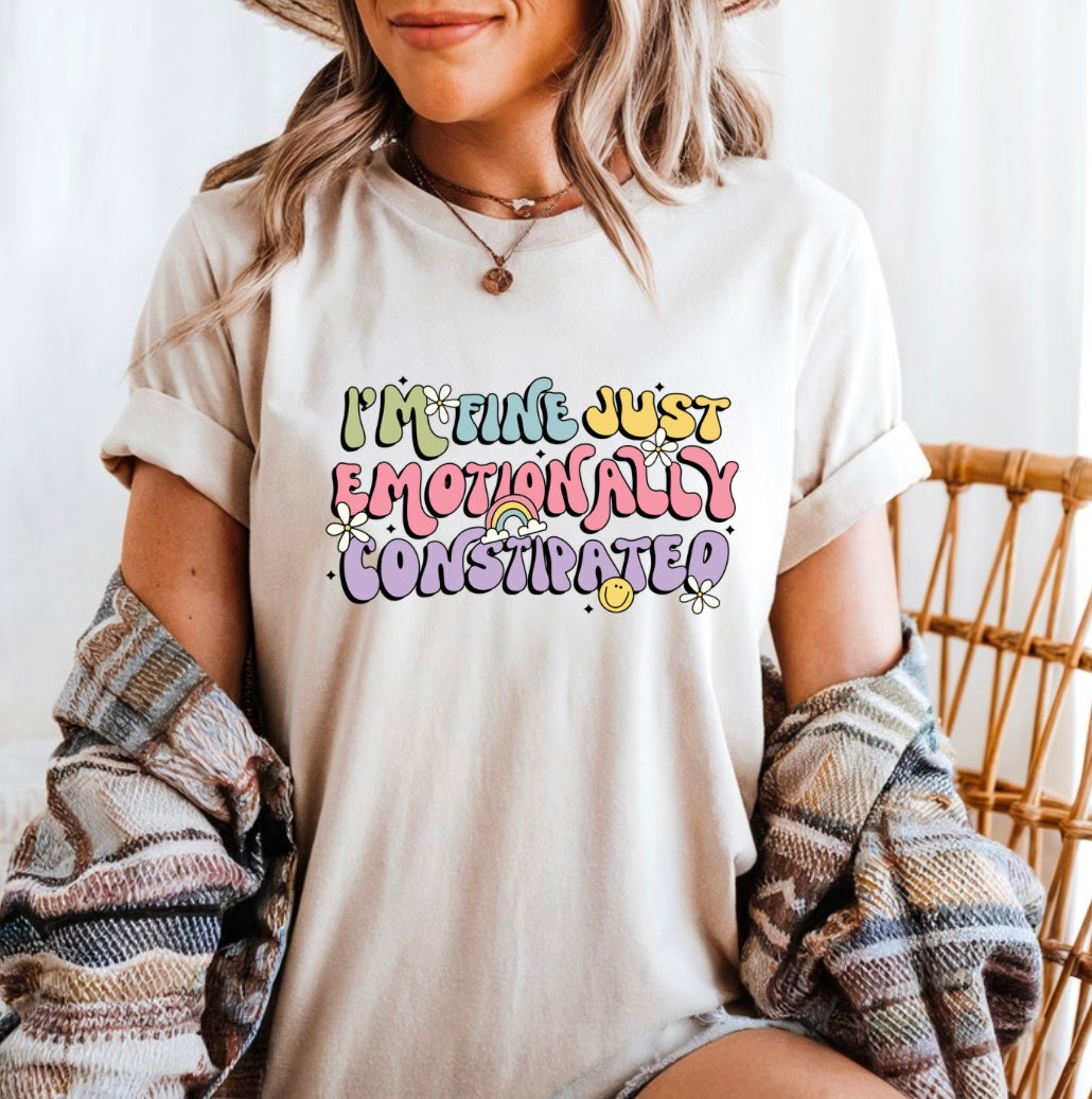 Emotionally constipated