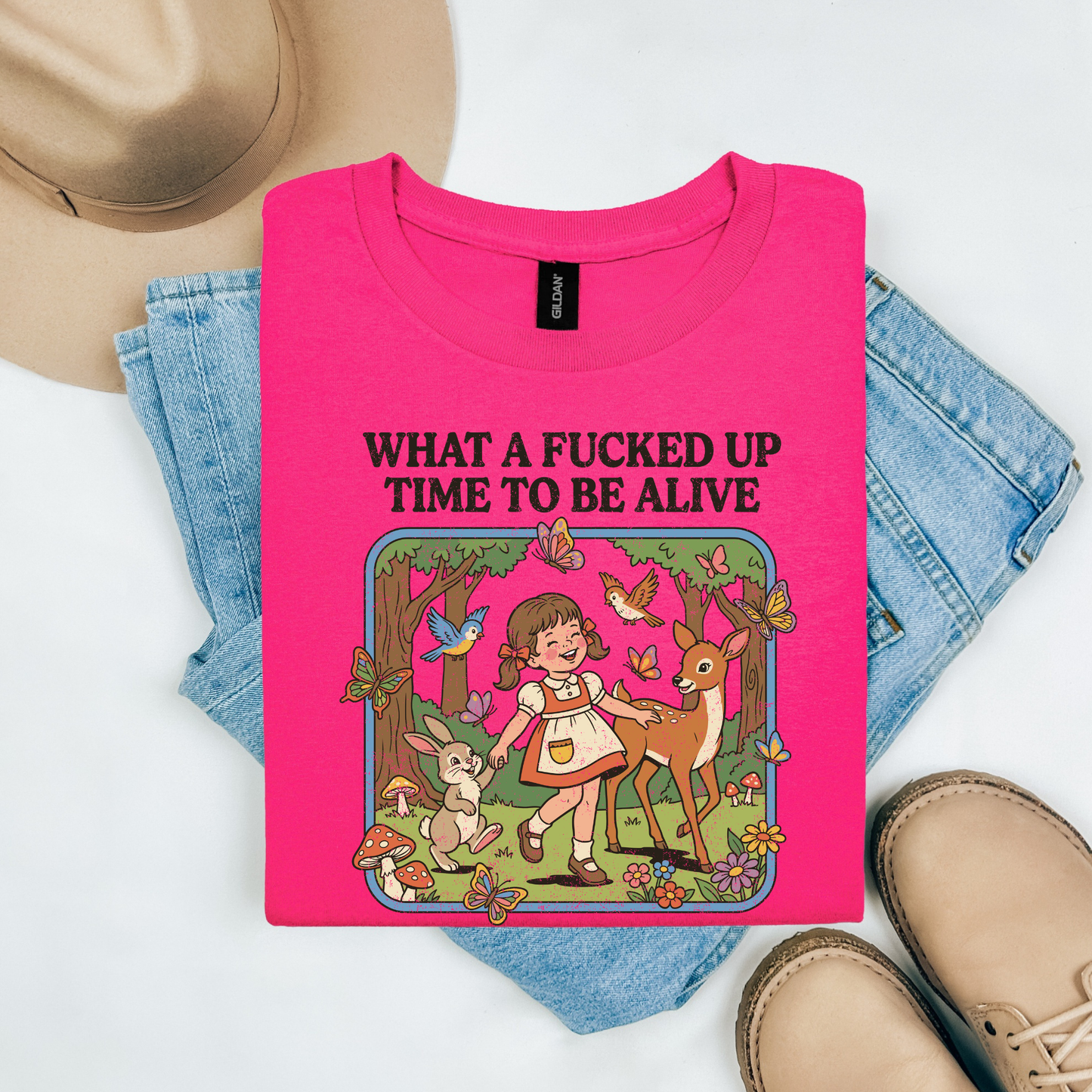 What a f*cked up (distressed)
