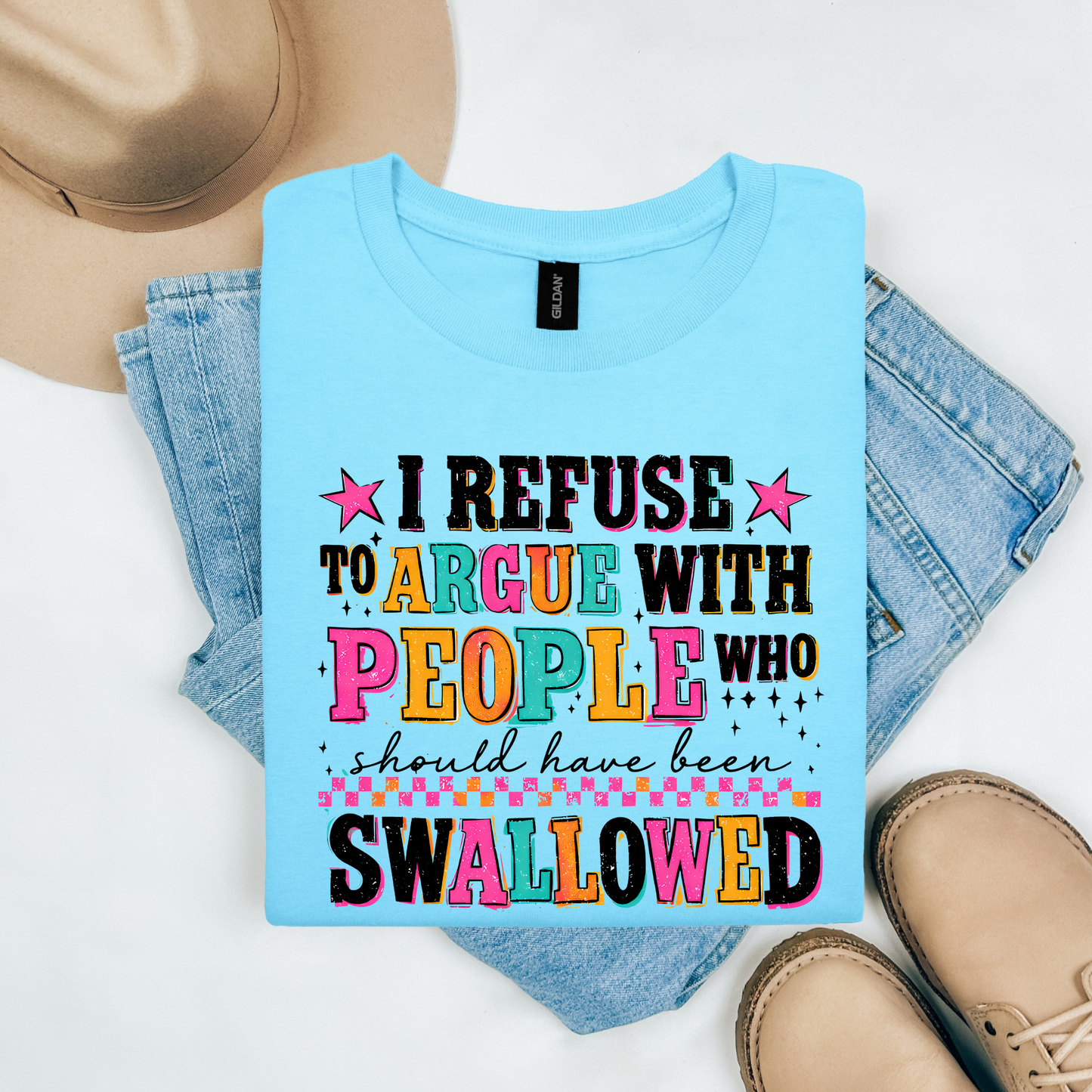 I refuse to